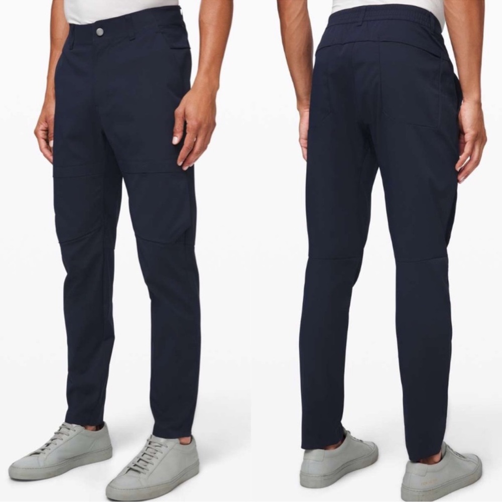 Lululemon Mile View Pant 30" True Navy Blue M5923S SZ 32